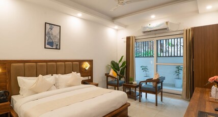 Perfectstayz Premium Mystic Falls near secret waterfall, Rishikesh Room Type - Deluxe room with balcony