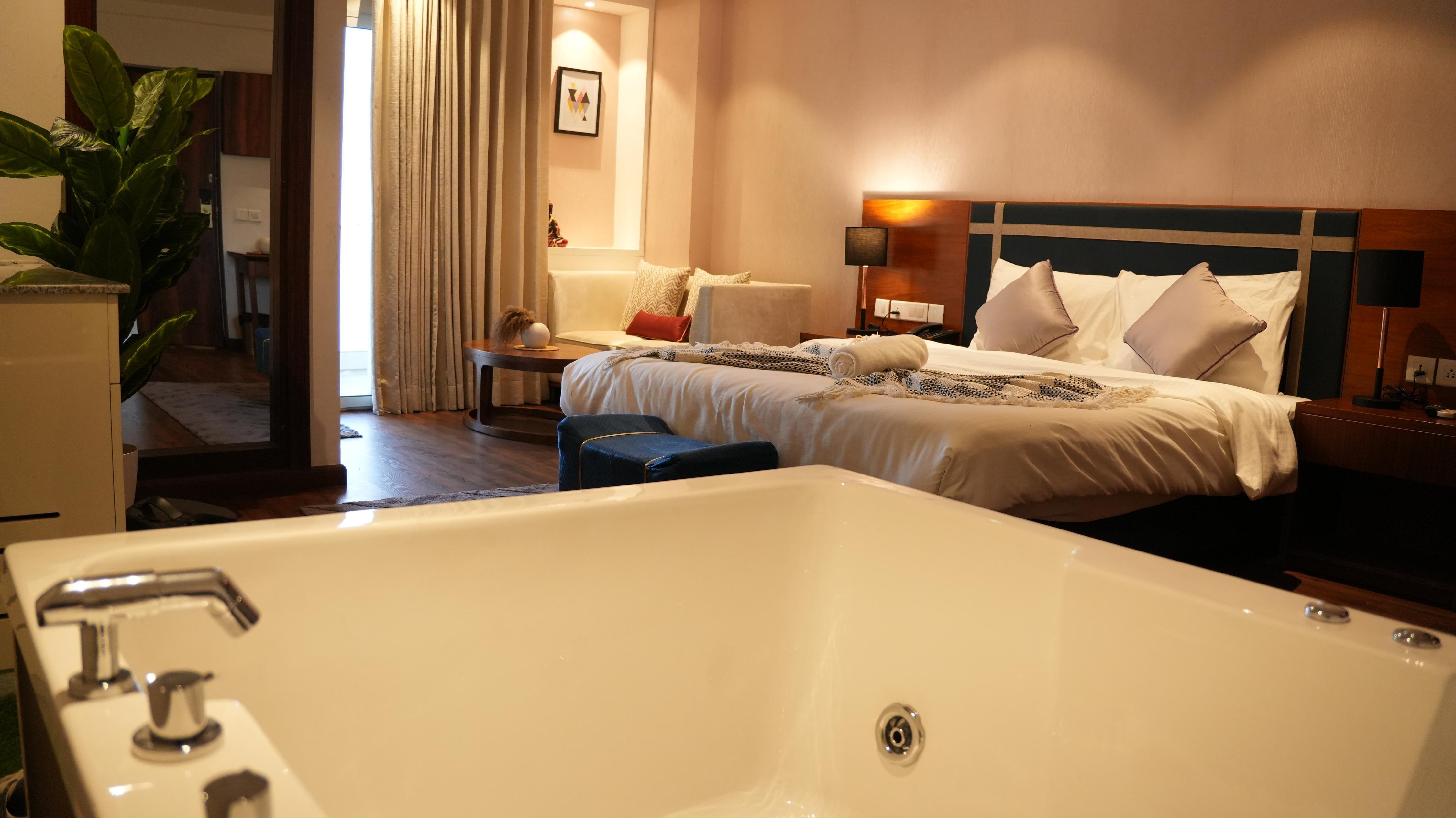 Boutique Stay w Private Jacuzzi | Belmore Hospitality - Tap to explore photos