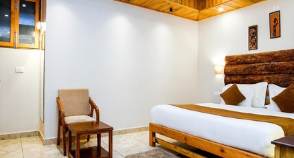 The Landour Wood House Room Type - Deluxe Room The Landour Wood House Room Type - Deluxe Room
