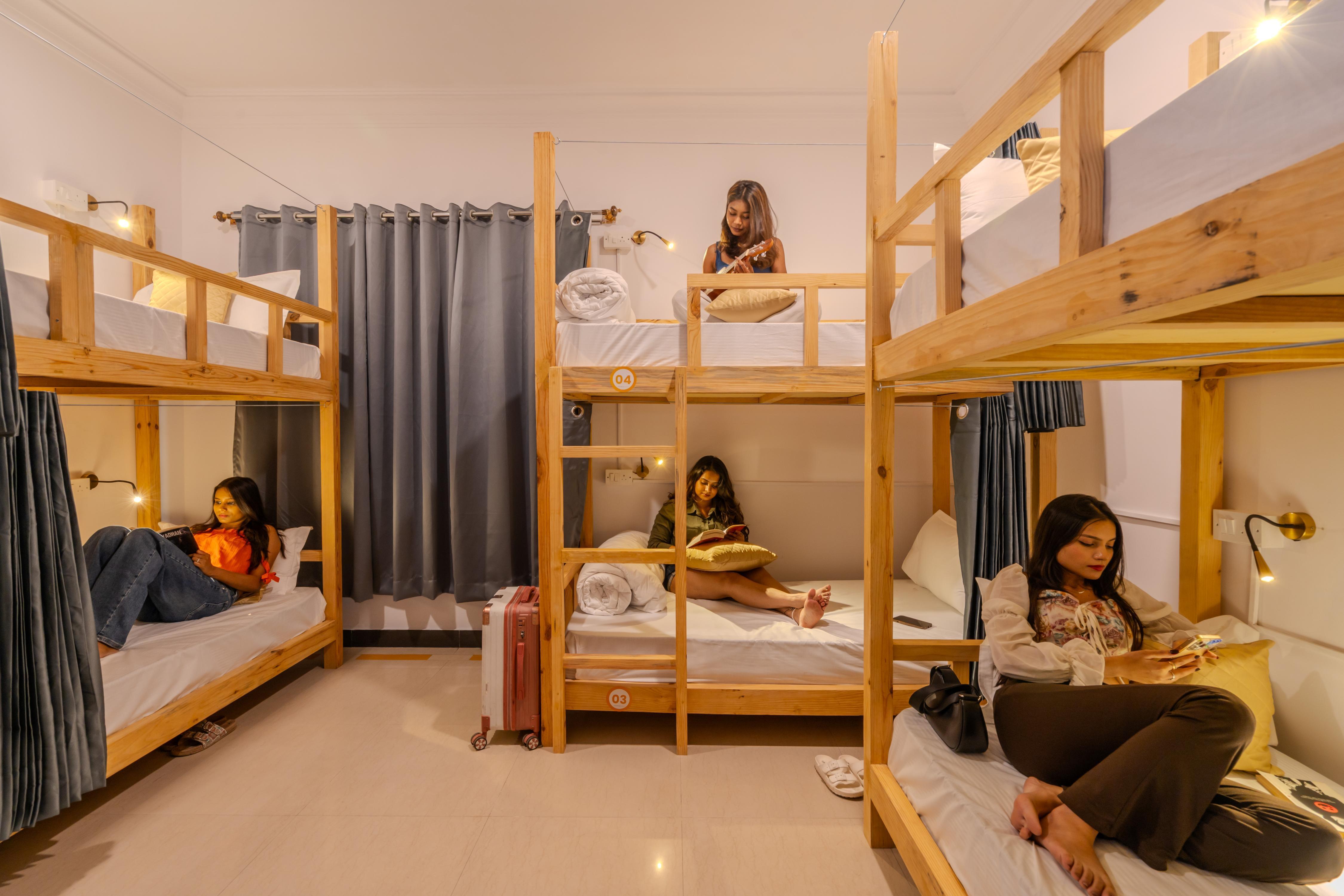 The Social Stays, Koramangala Room Type - Bed in 6 Bed Female Dormitory