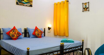 Old Skool Hostel Udaipur |Rooftop Restaurant at Lake Pichola Room Type - Superior Double Room