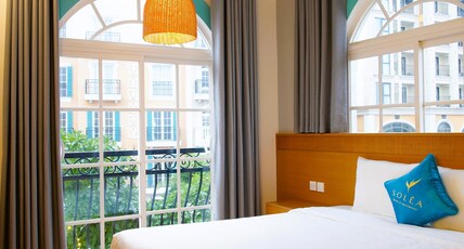Solea Hotel & Apartment Sunset Town Phu Quoc Room Type - Deluxe Double Room with City View
