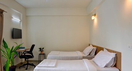 Acasa Suites - ITPL Whitefield, Near Manipal Hospital Room Type - Delux Twin Room with Balcony Acasa Suites - ITPL Whitefield, Near Manipal Hospital Room Type - Delux Twin Room with Balcony