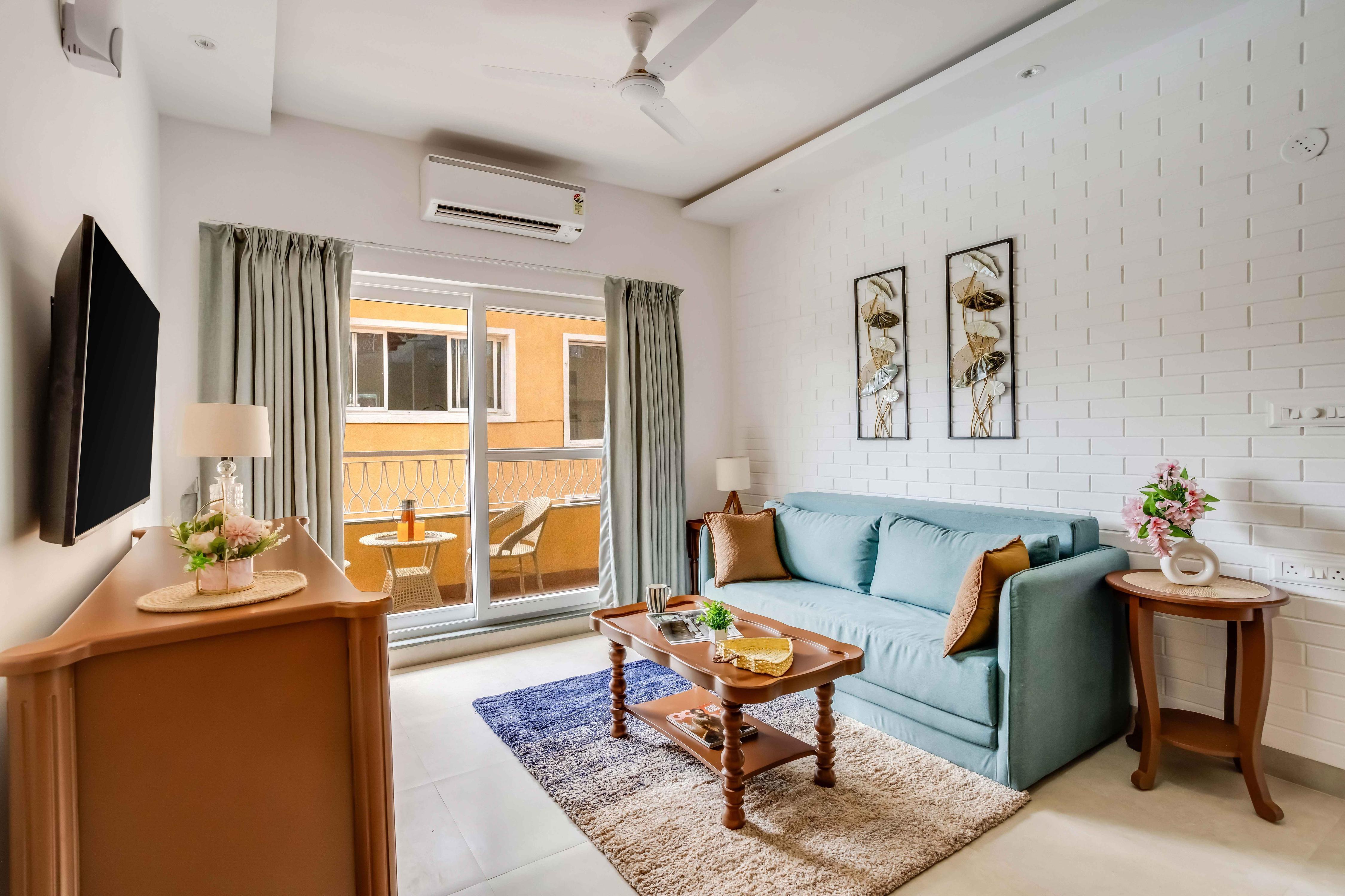 tisyastays | Evara 1BHK Apartment with Pool & Gym , Close to beach