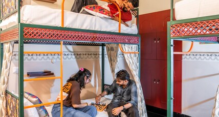 Zostel Agra Room Type - 4 Bed Mixed Dorm