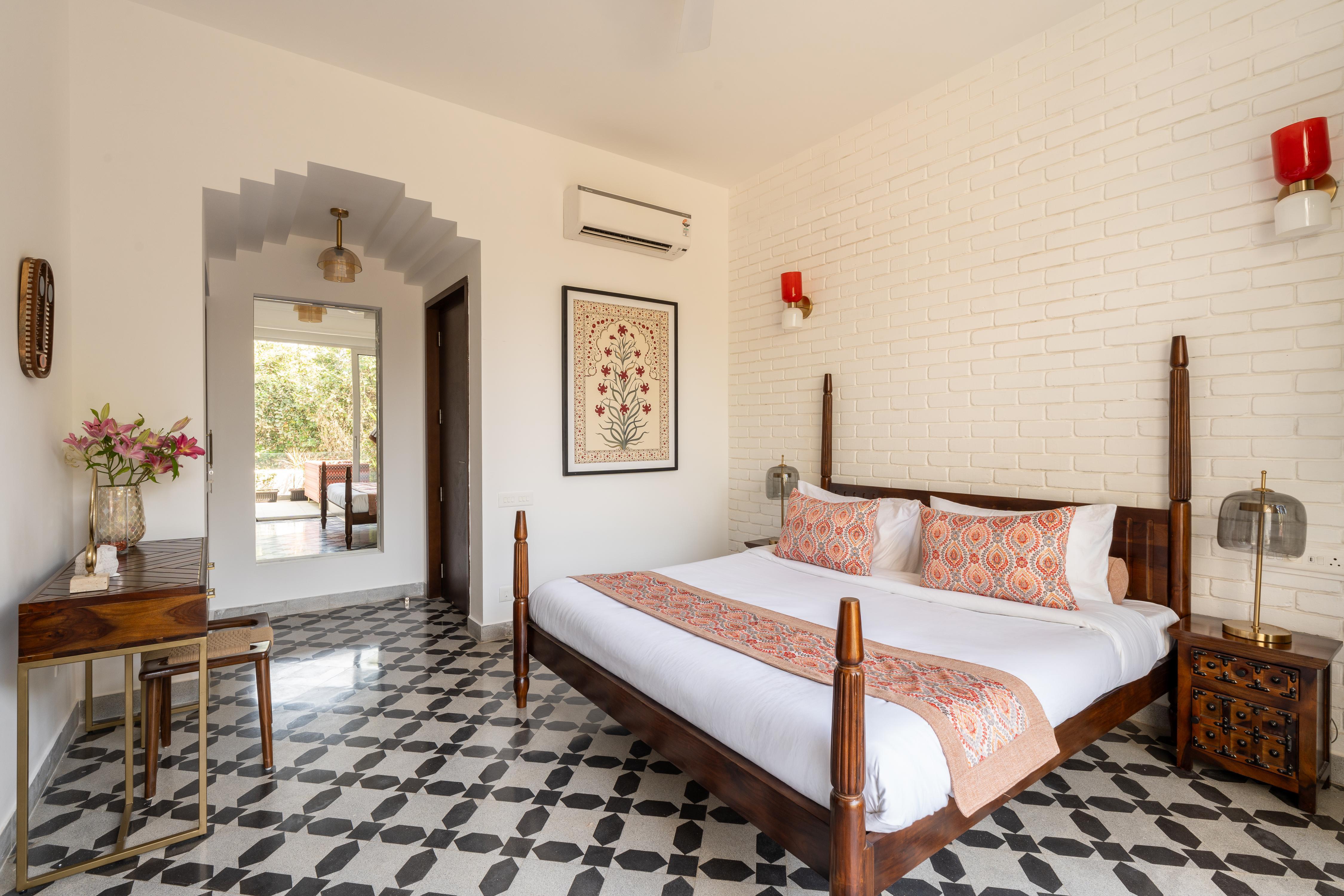La Dora by The Blue Kite - 3BHK Villas with Private Pool, 5mins to Vagator Beach - Tap to explore photos