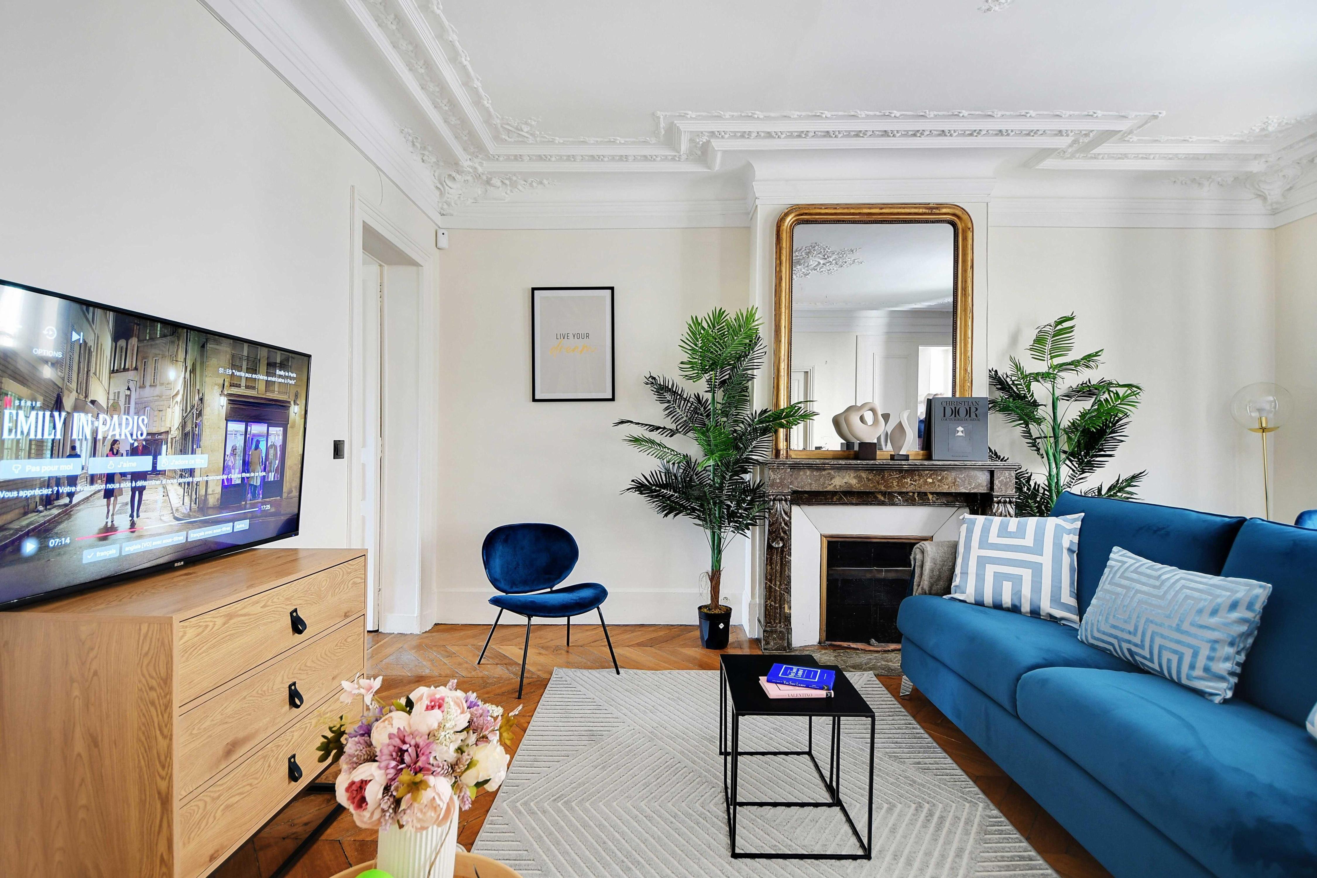 Comfortable apartment - 1BR/4P - Parc Monceau - Tap to explore photos