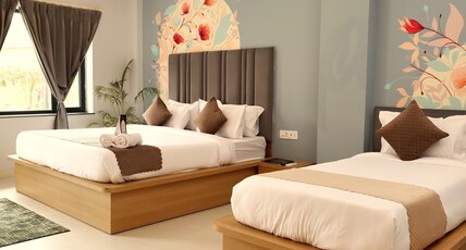 Kunj - A Boutique Hotel By Shivaneel Hospitality Room Type - Family Room With Pool View
