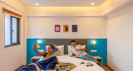 goSTOPS Plus Udaipur Gulab Bagh Room Type - Deluxe Private Room with Jacuzzi and Ensuite Bathroom