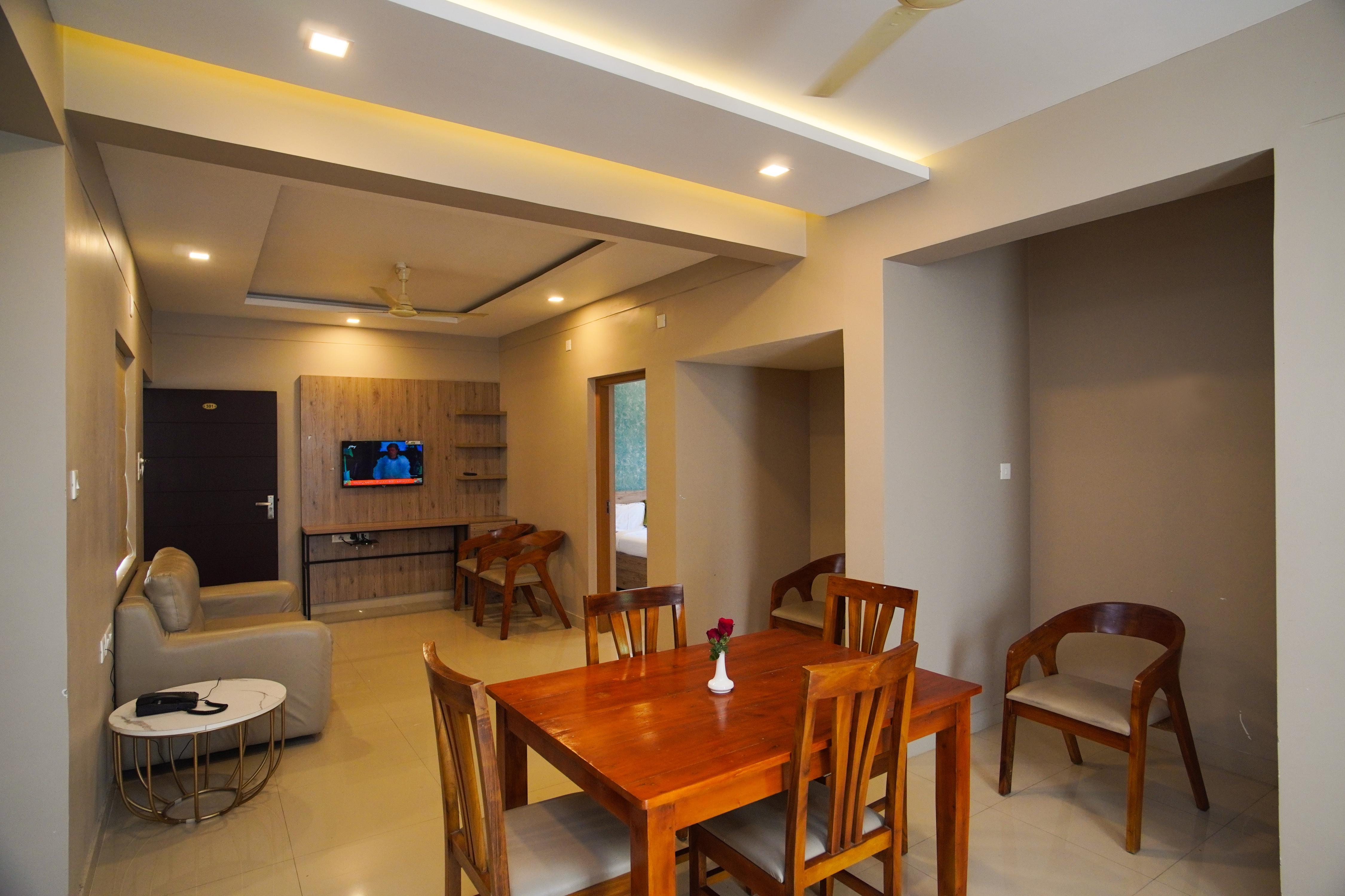 Sreepathi Prayag with Rooftop Swimming Pool Room Type - Standard Family 2BHK
