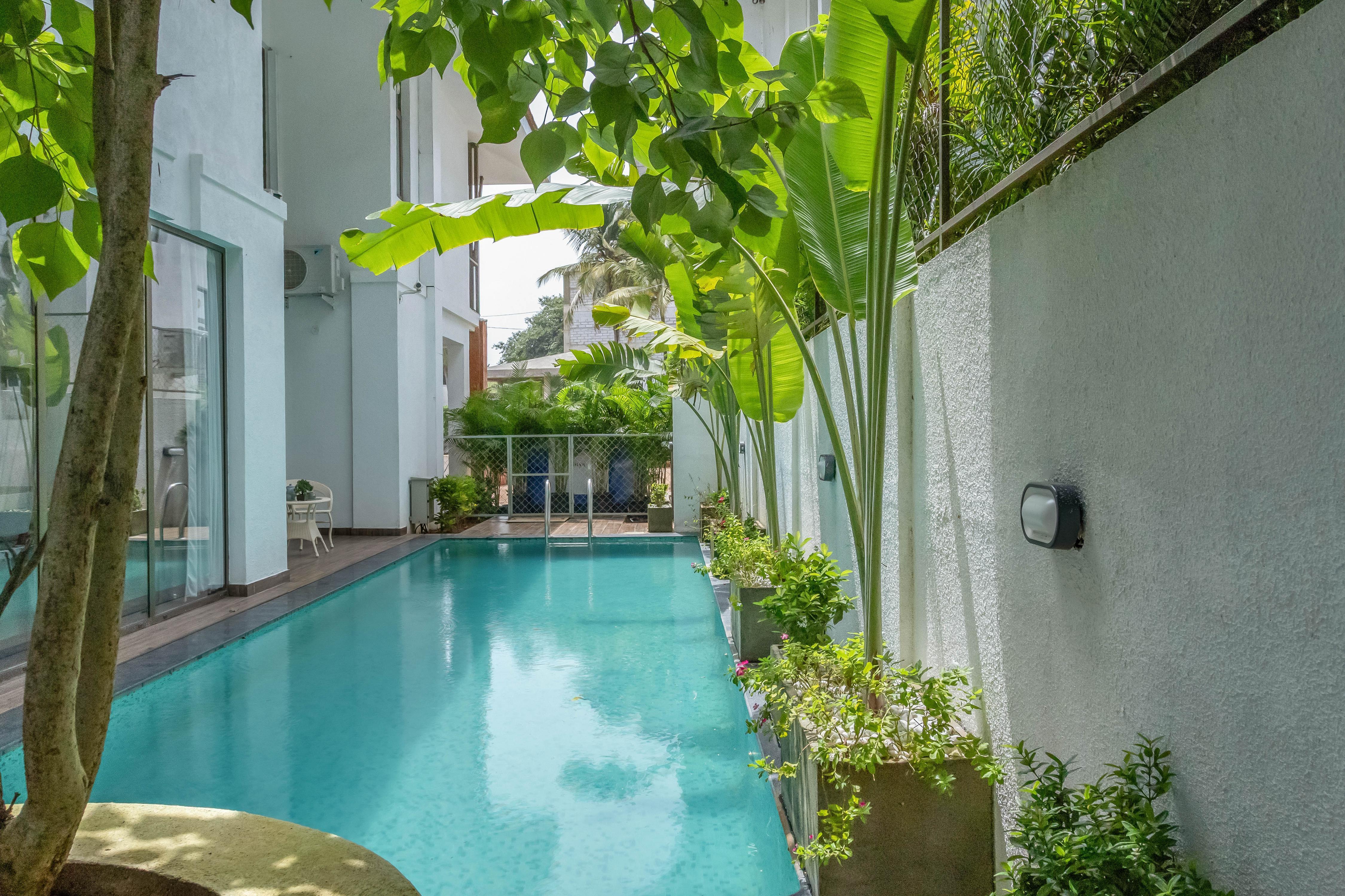 Spectacular Spaces |Casa Aurem - 4BHK PVT Pool Villa with Lawn & Gazebo , 1km from Coco Beach - Tap to explore photos