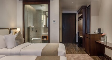 ila Resort Maulakali Room Type - Deluxe Twin Room with Mountain View