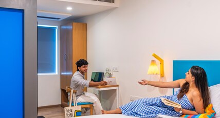 goSTOPS Bengaluru, Jayanagar -  Private Rooms & Dorms Room Type - Deluxe Private AC Room with Ensuite Bathroom