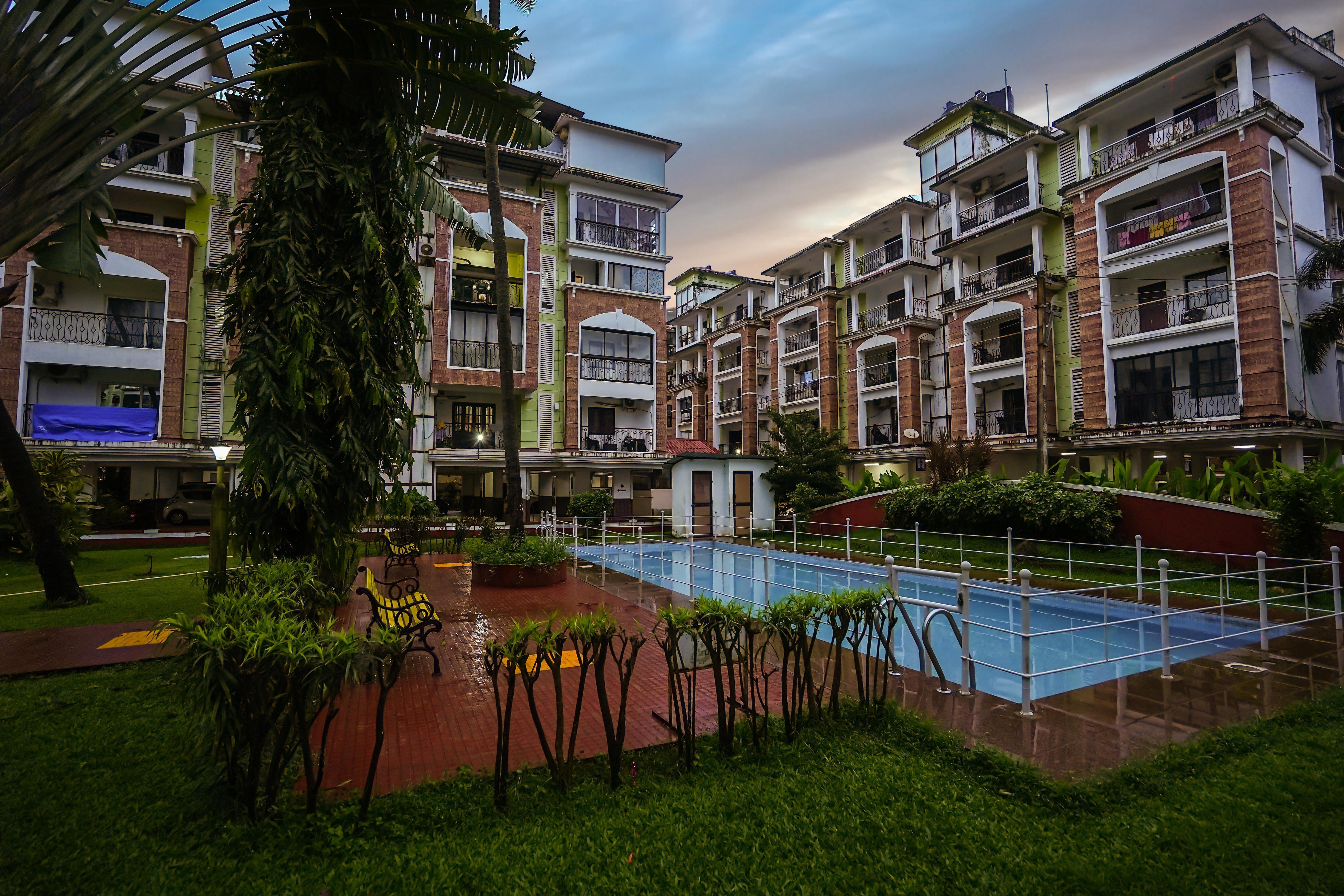 Skylight BNB - 2BHK with pool near Candolim beach - Tap to explore photos