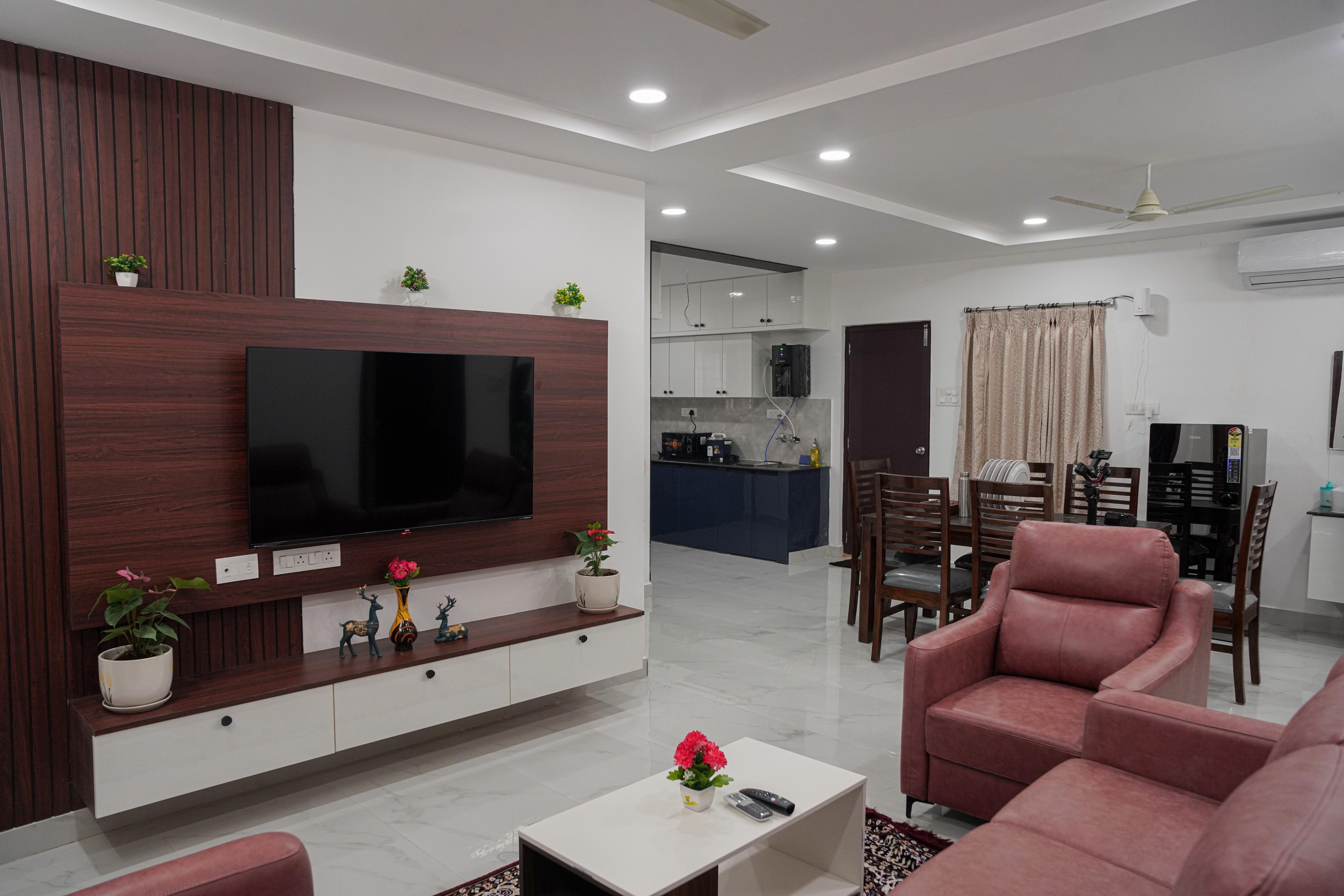 Manish 1 3 BHK AC Home Near US Consulate - Tap to explore photos