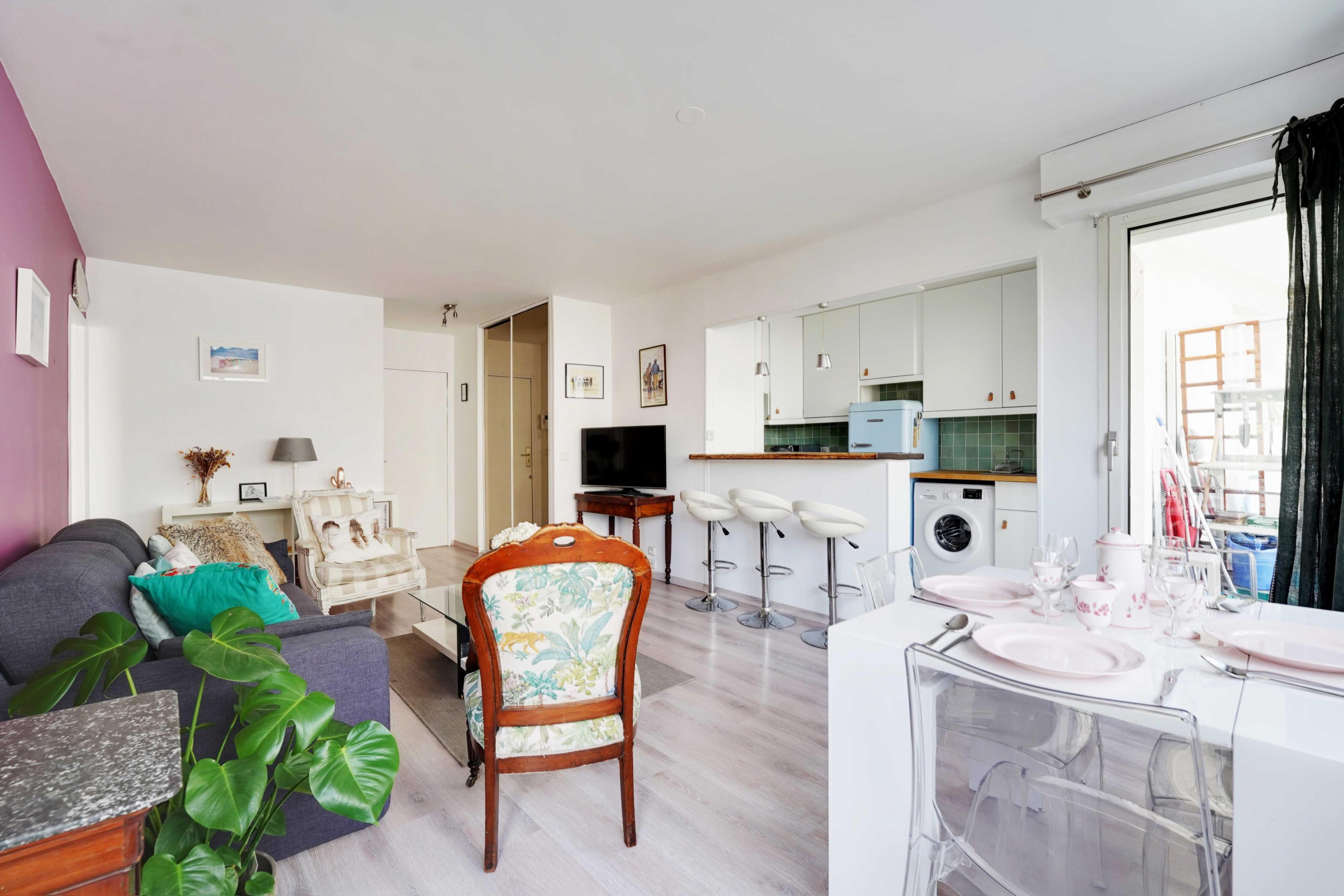 Charming apartment -1BR-2P- Boulogne-Billancourt - Tap to explore photos