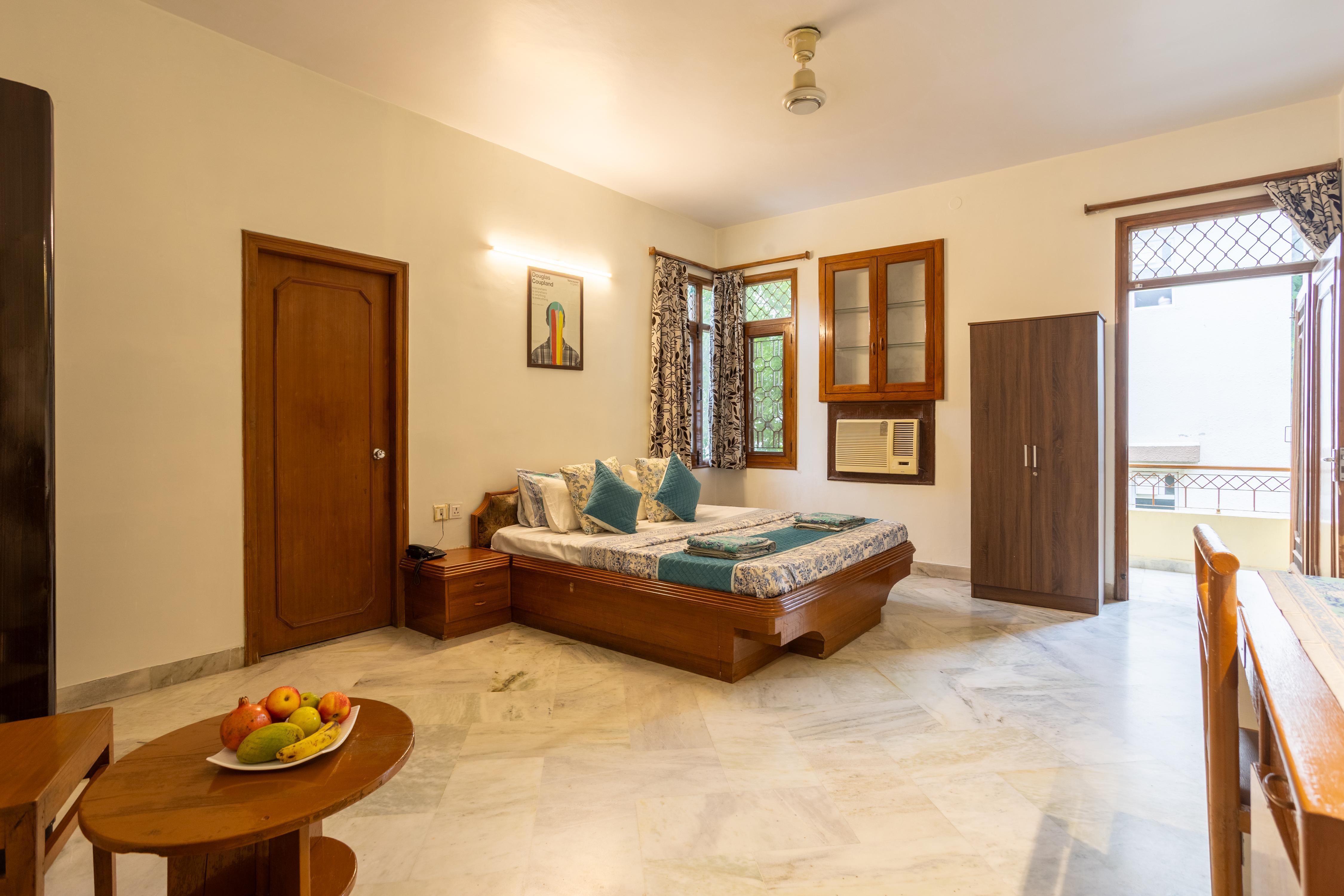 Rajasthani Ensuite at Ghiya's Retreat by Palm Leisure - Tap to explore photos