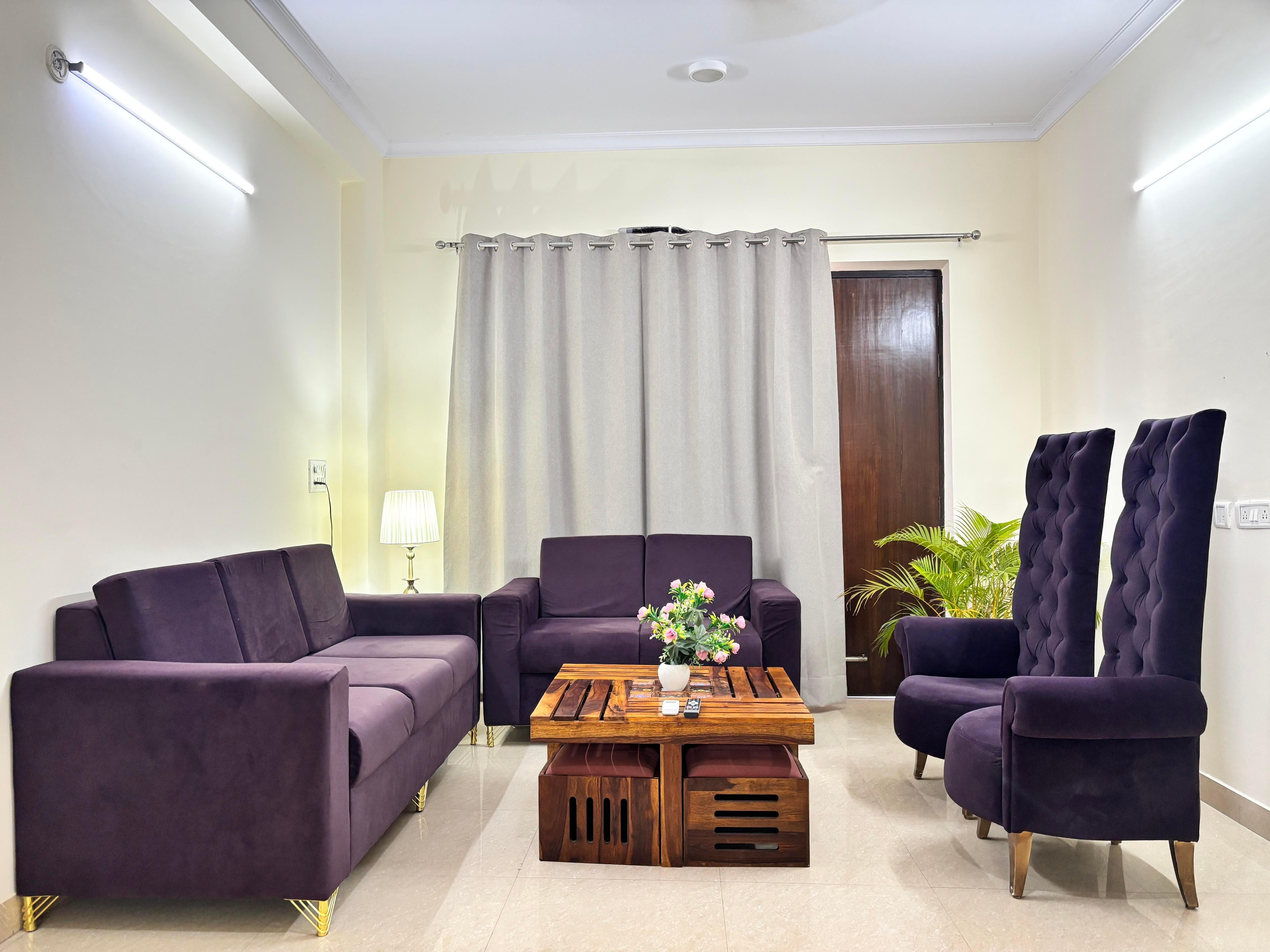 Fortune Home Service Apartment, 3Bhk Sector-72, Noida - Tap to explore photos