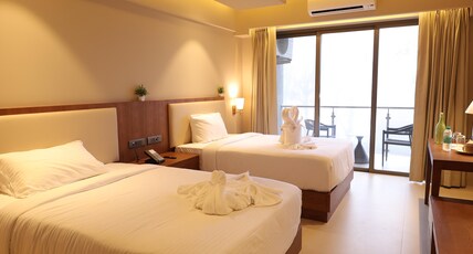 Ayati Resorts & Spa Room Type - Sattva Room (Twin bed) with Valley View and Balcony Ayati Resorts & Spa Room Type - Sattva Room (Twin bed) with Valley View and Balcony