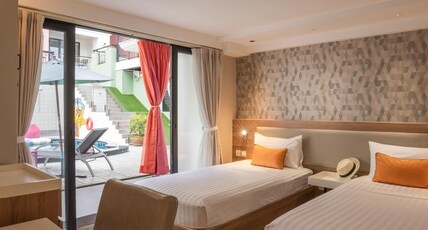 Zostel Phuket (Patong Beach) Room Type - 1 Bunk Bed | Superior 6 Single-Bed Mixed Dorm with Pool Access