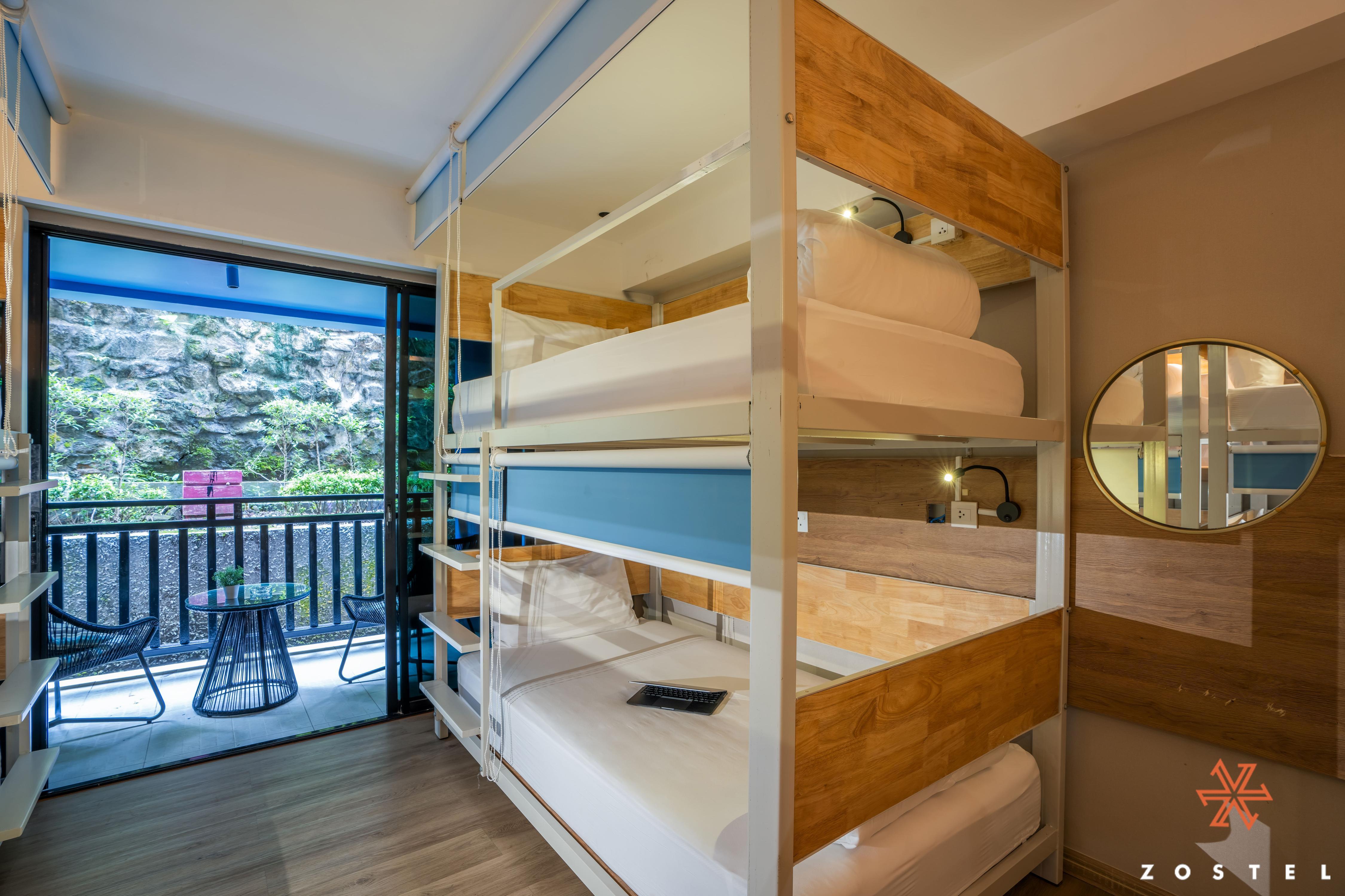 Zostel Phuket (Patong Beach) Room Type - 1 Bunk Bed | Deluxe 6 Bed Mixed Dorm (with Balcony)