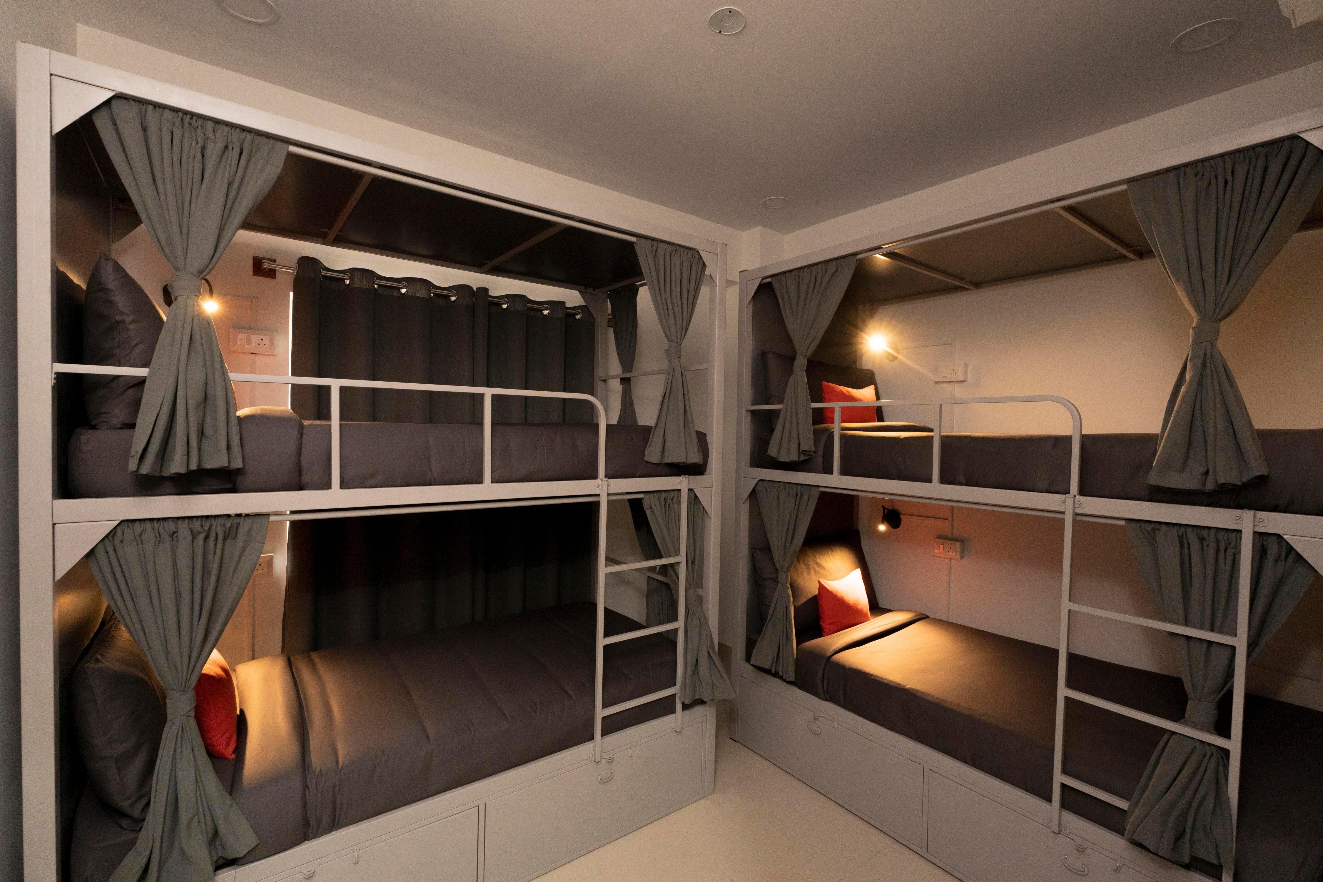 Loop by Zolo Ramaiah, Bangalore Room Type - 4 Bed Mixed Dorm | AC | Free WiFi