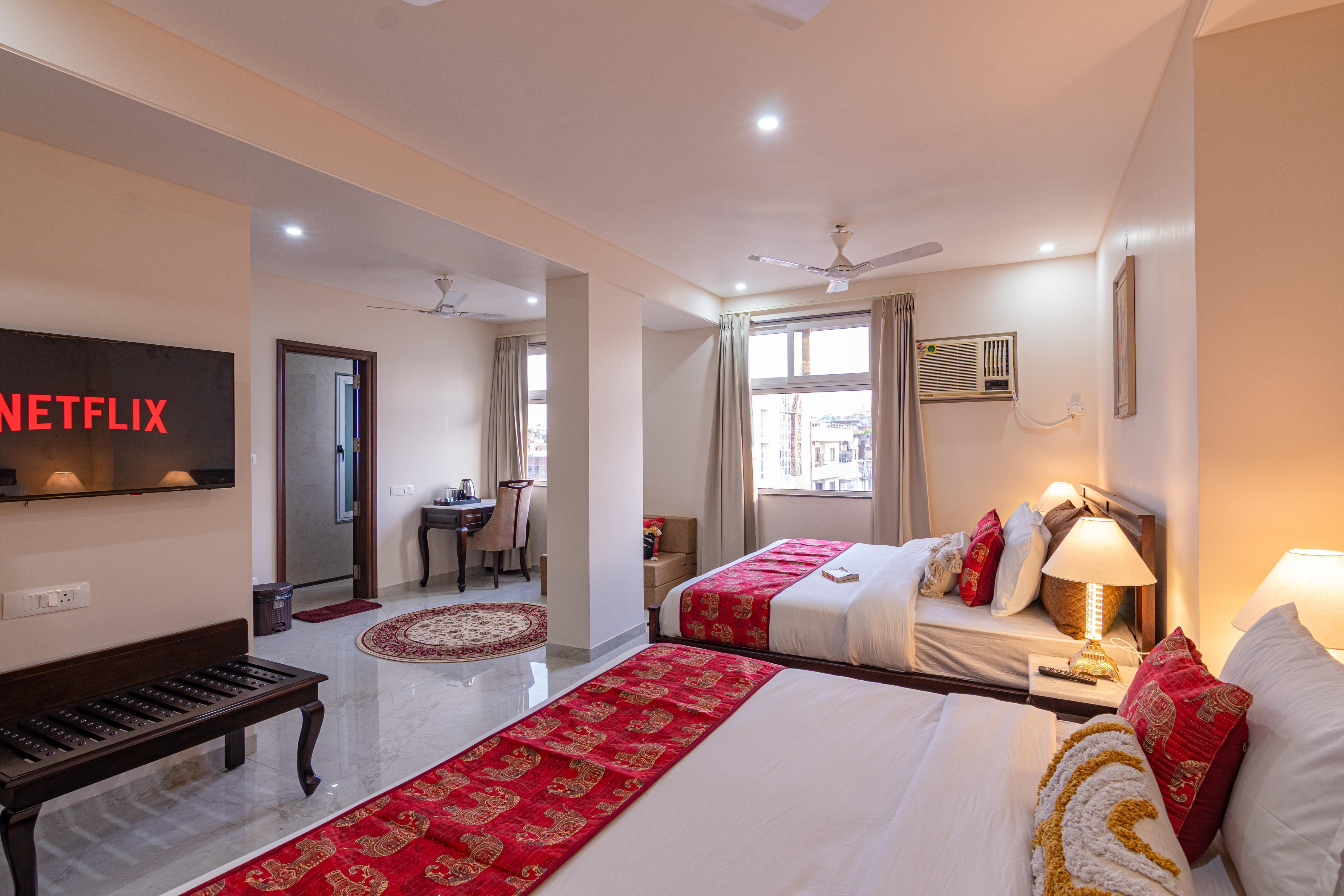 Palm Residences and Suites Room Type - Rajasthani Family Room