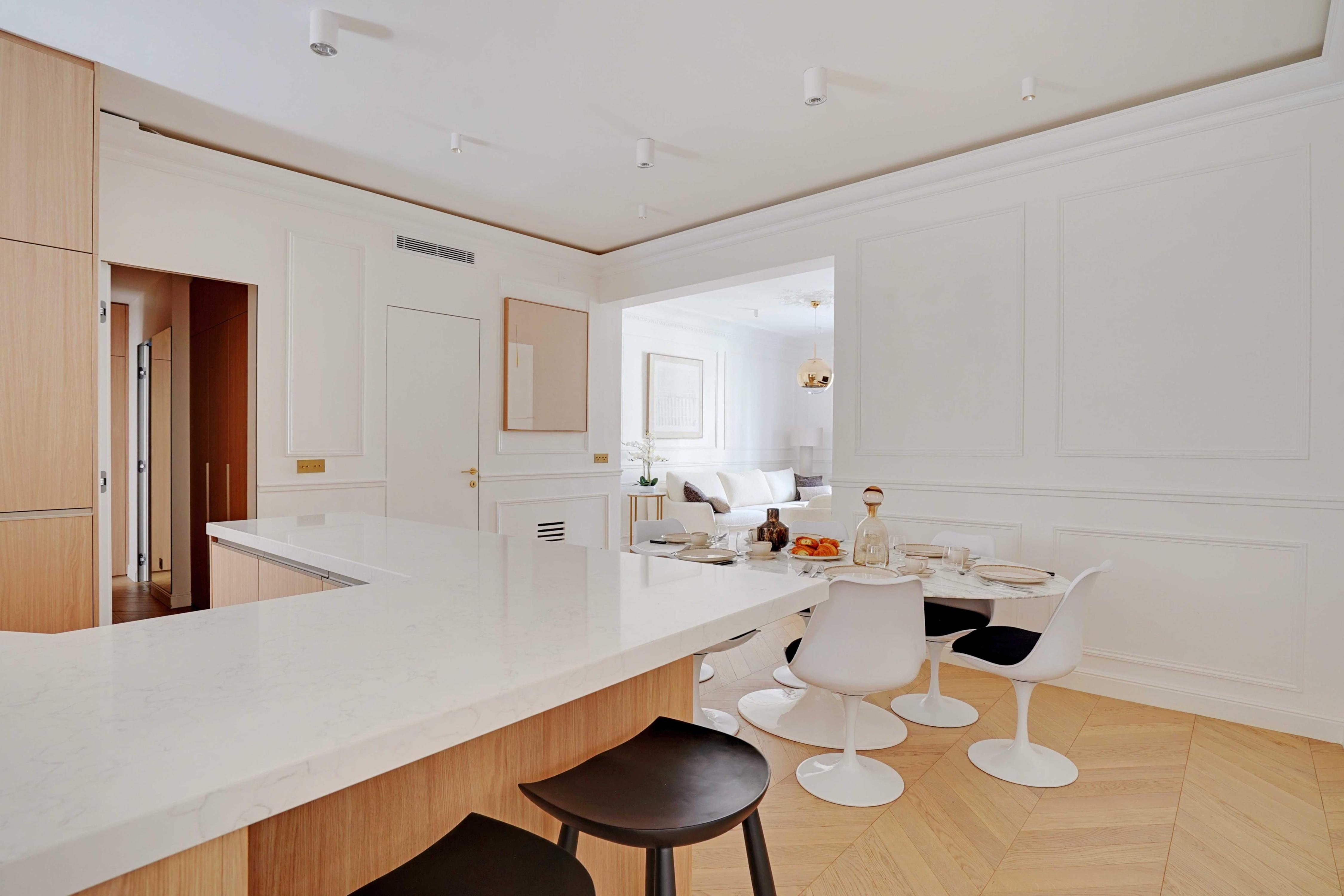 Elegant A/C Apt 2BR/6P/Paris 17th/Monceau