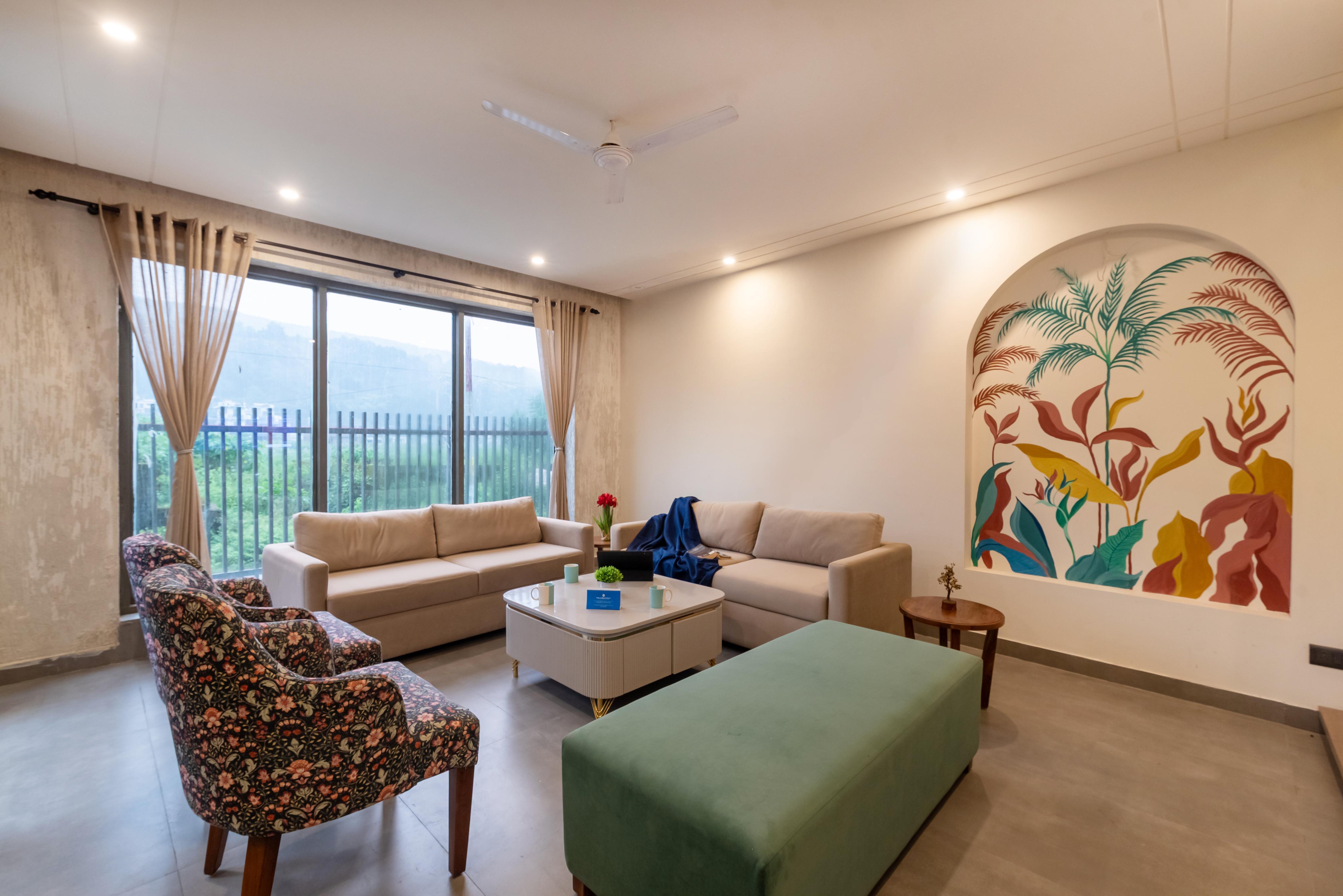SaffronStays Pebble House - Tap to explore photos