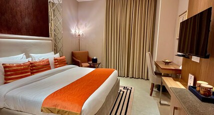 Best Western Prince, Bijnor Room Type - 1 King Bed, Non-Smoking, Superior Room, Pool View, Mini Bar, Hairdryer, Coffee And Tea Maker, Full B Best Western Prince, Bijnor Room Type - 1 King Bed, Non-Smoking, Superior Room, Pool View, Mini Bar, Hairdryer, Coffee And Tea Maker, Full B