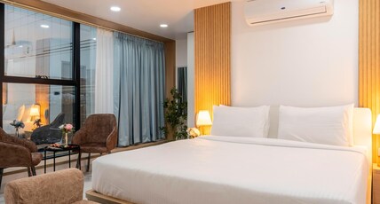 RCC Hotels Gachibowli Room Type - Deluxe King Bed Room with City View