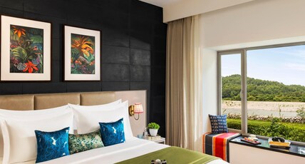 Corbett Hideaway, Jim Corbett - IHCL SeleQtions Room Type - Luxury River View Suite with Sit Out