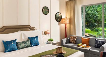 Corbett Hideaway, Jim Corbett - IHCL SeleQtions Room Type - Deluxe Garden View Room with Sit Out