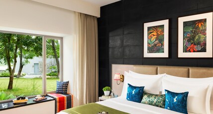 Corbett Hideaway, Jim Corbett - IHCL SeleQtions Room Type - Deluxe Garden View Suite with Sit Out