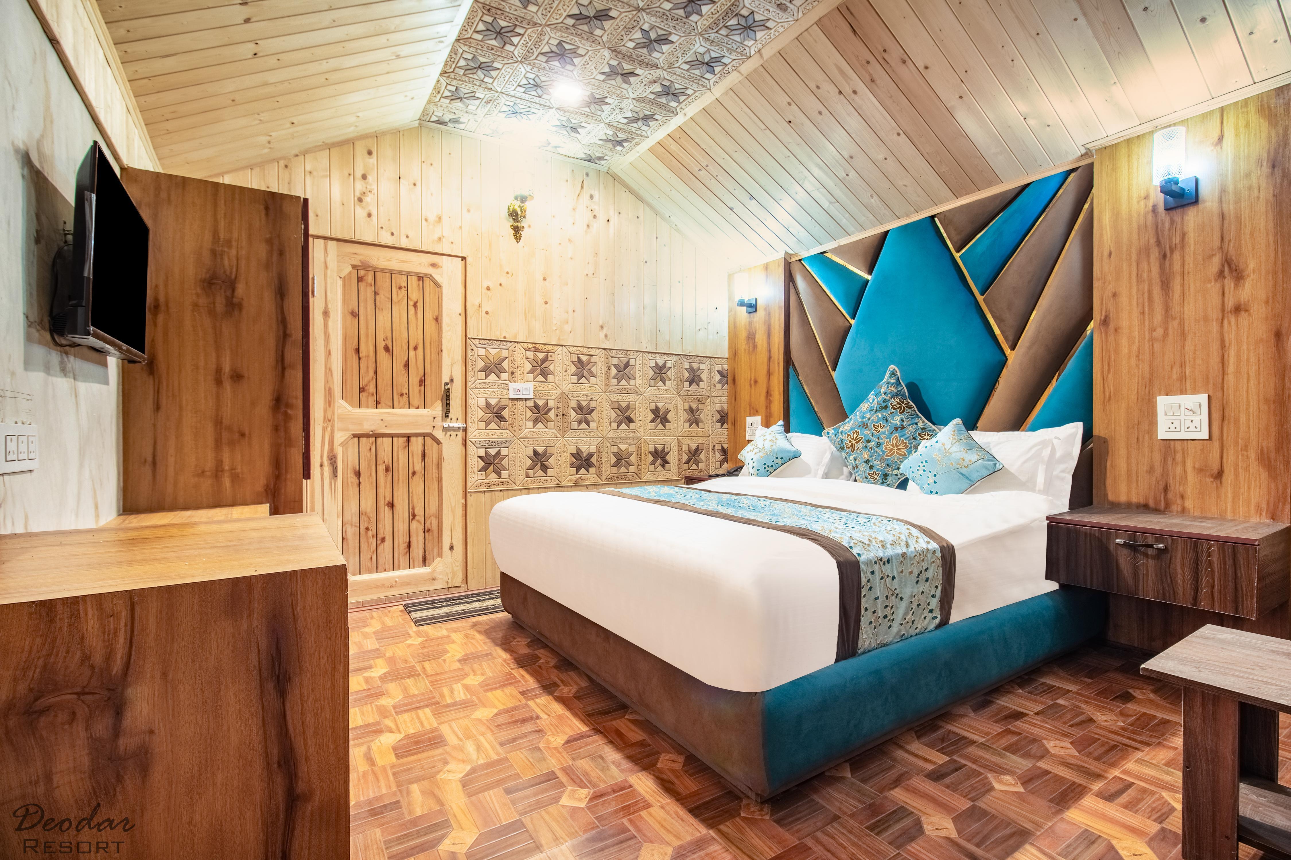 The Deodar Resort Room Type - King Bed Room with Hill View
