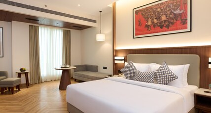 Skywings Sarovar Portico-Mathura Vrindavan, Mathura Room Type - Suite - 1 King Bed