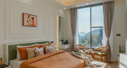 Perfectstayz Luxe Kapilaz Bhimtal Room Type - Imperial Spa Suite (Jacuzzi + Steam) with balcony and Hill view Perfectstayz Luxe Kapilaz Bhimtal Room Type - Imperial Spa Suite (Jacuzzi + Steam) with balcony and Hill view