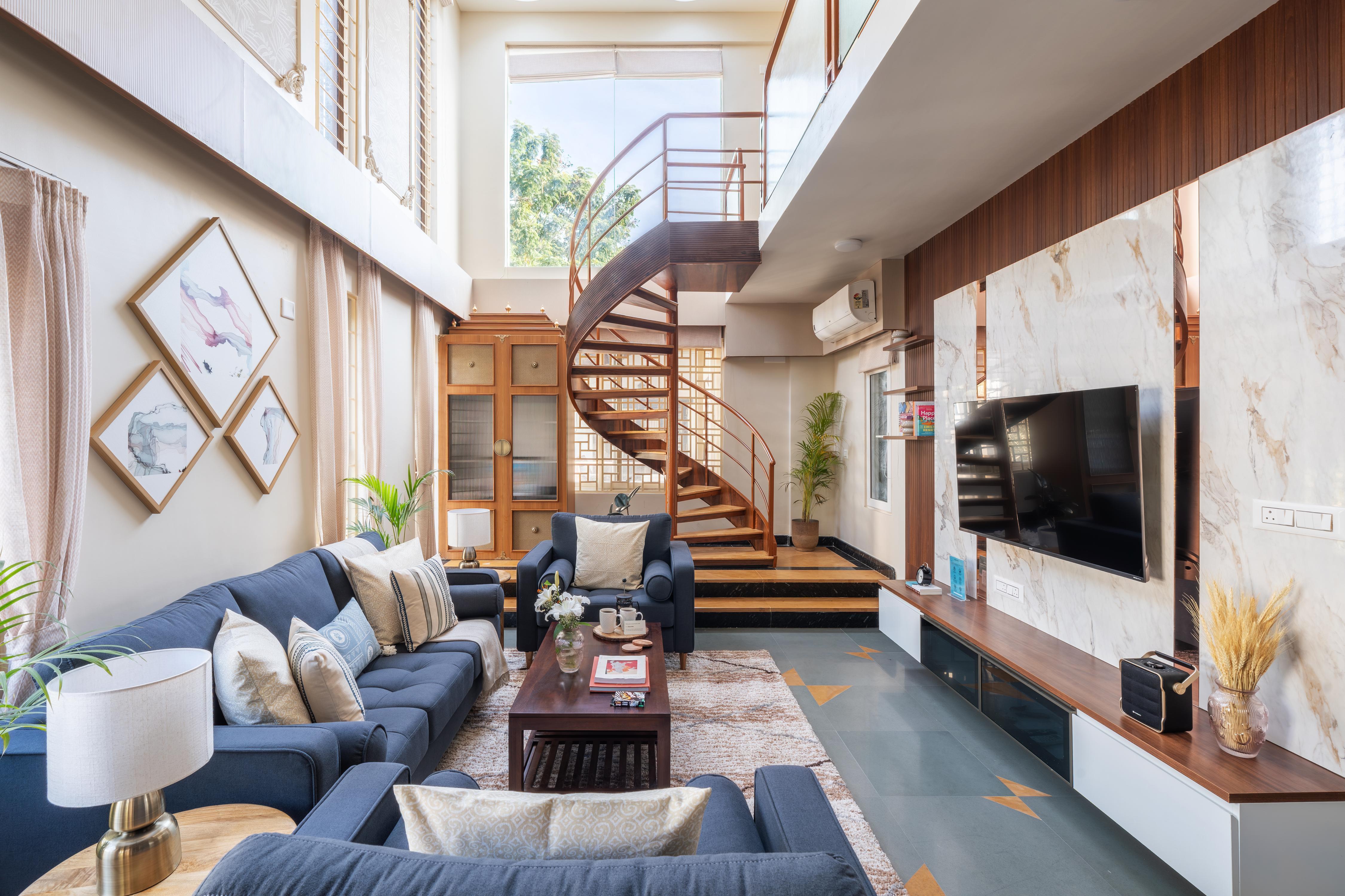 The Koramangala Nook by The Blue Kite -3BHK Apt with Balcony,WiFi & Housekeeping (103) - Tap to explore photos
