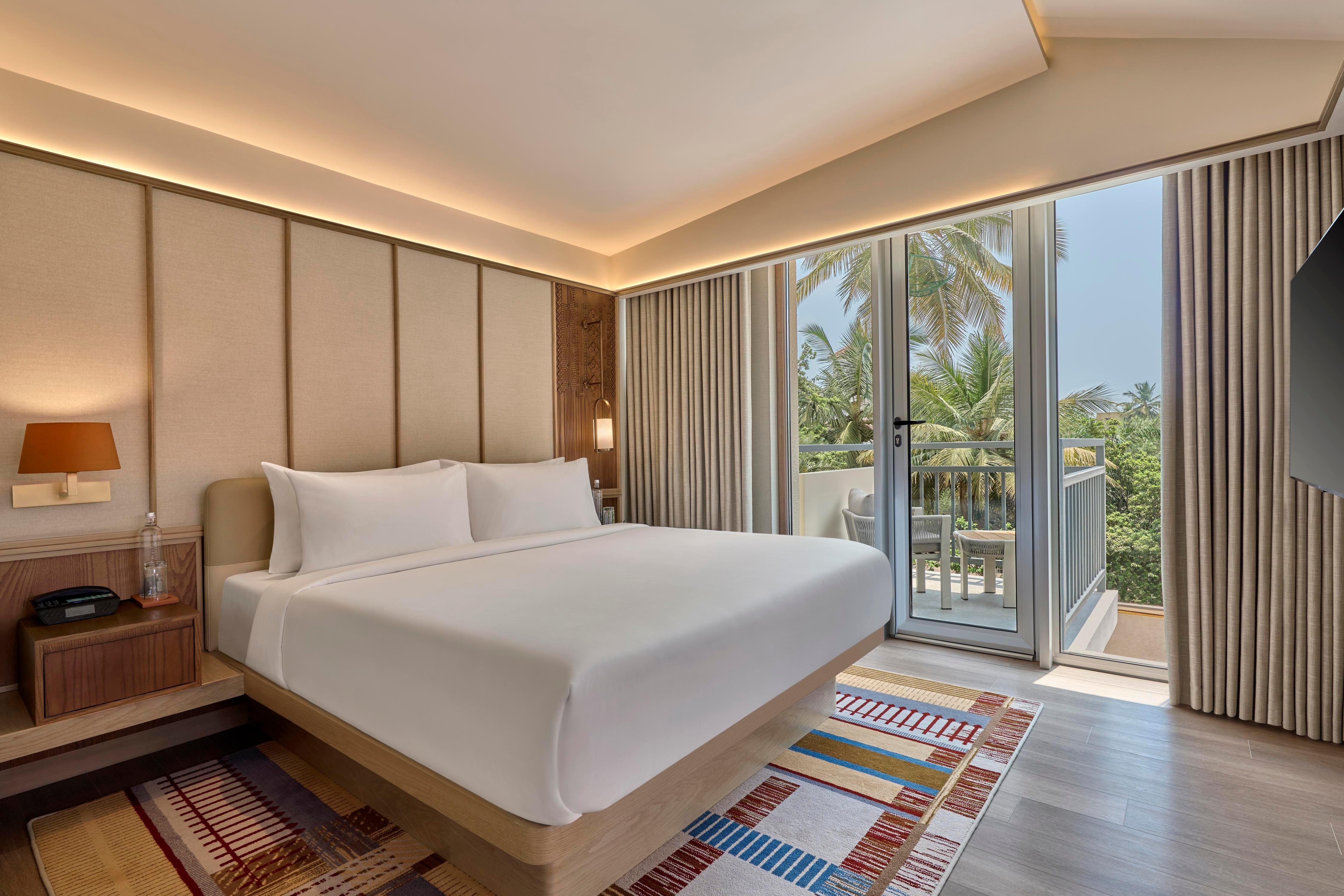 Slohh by Roach Bengaluru, Curio Collection by Hilton Room Type - King Guest Room Balcony