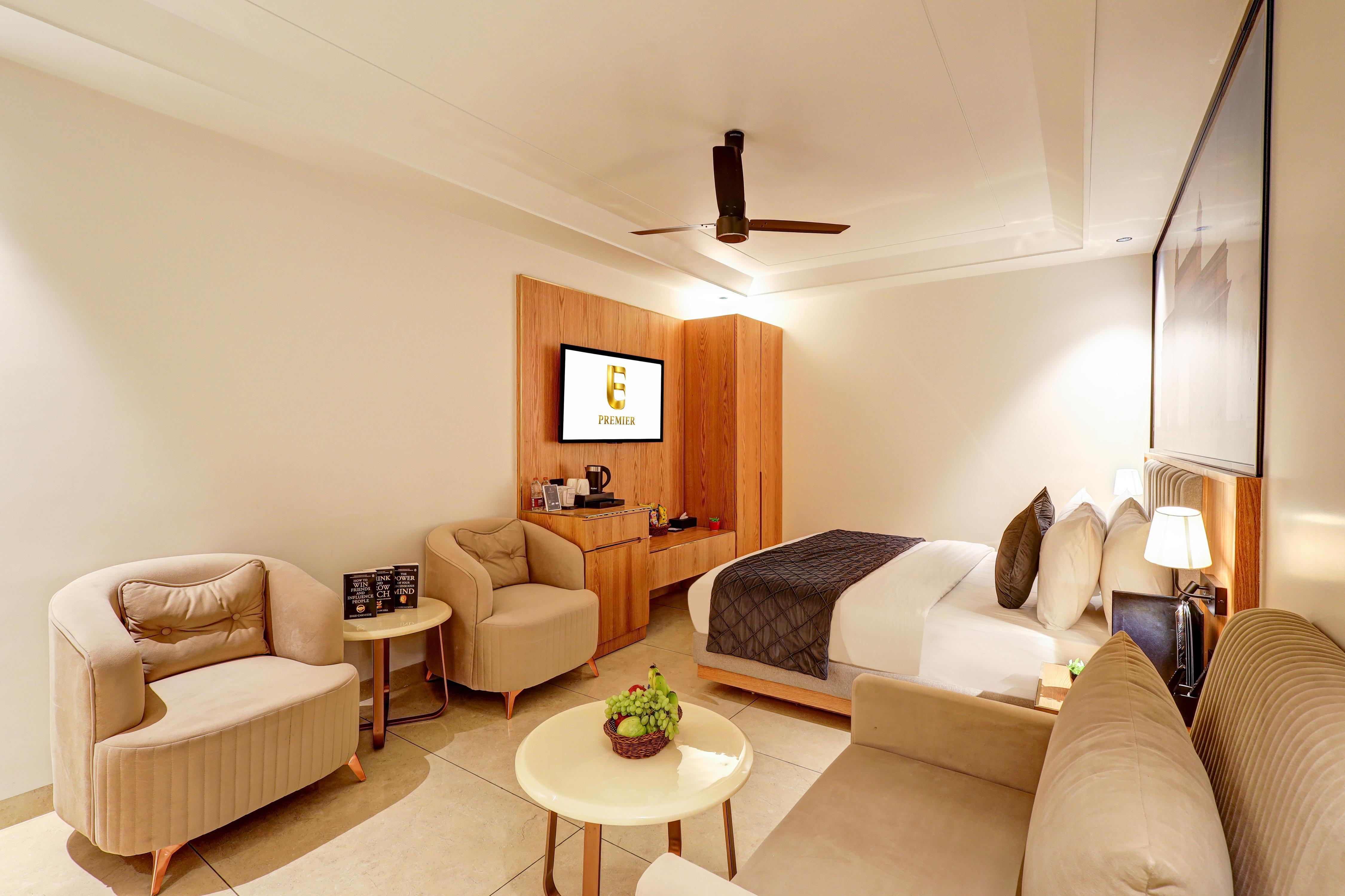 Hotel Premier Inn Aerocity New Delhi Room Type - Junior Suite Room with complimentary Airport Drop (2 pcs large suitcase along with 2 hand bags)