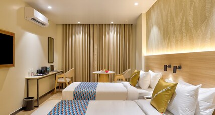 Palette Hotel & Convention Centre, Millennium City Gurugram Room Type - Deluxe Twin Room with Balcony Palette Hotel & Convention Centre, Millennium City Gurugram Room Type - Deluxe Twin Room with Balcony