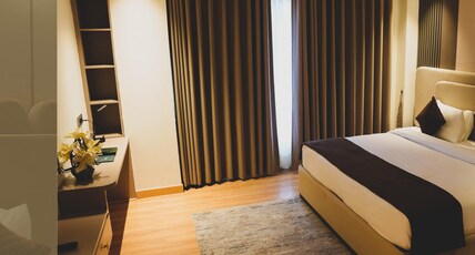 Hotel Luxe Manor Mohali Room Type - Deluxe Room with View Hotel Luxe Manor Mohali Room Type - Deluxe Room with View