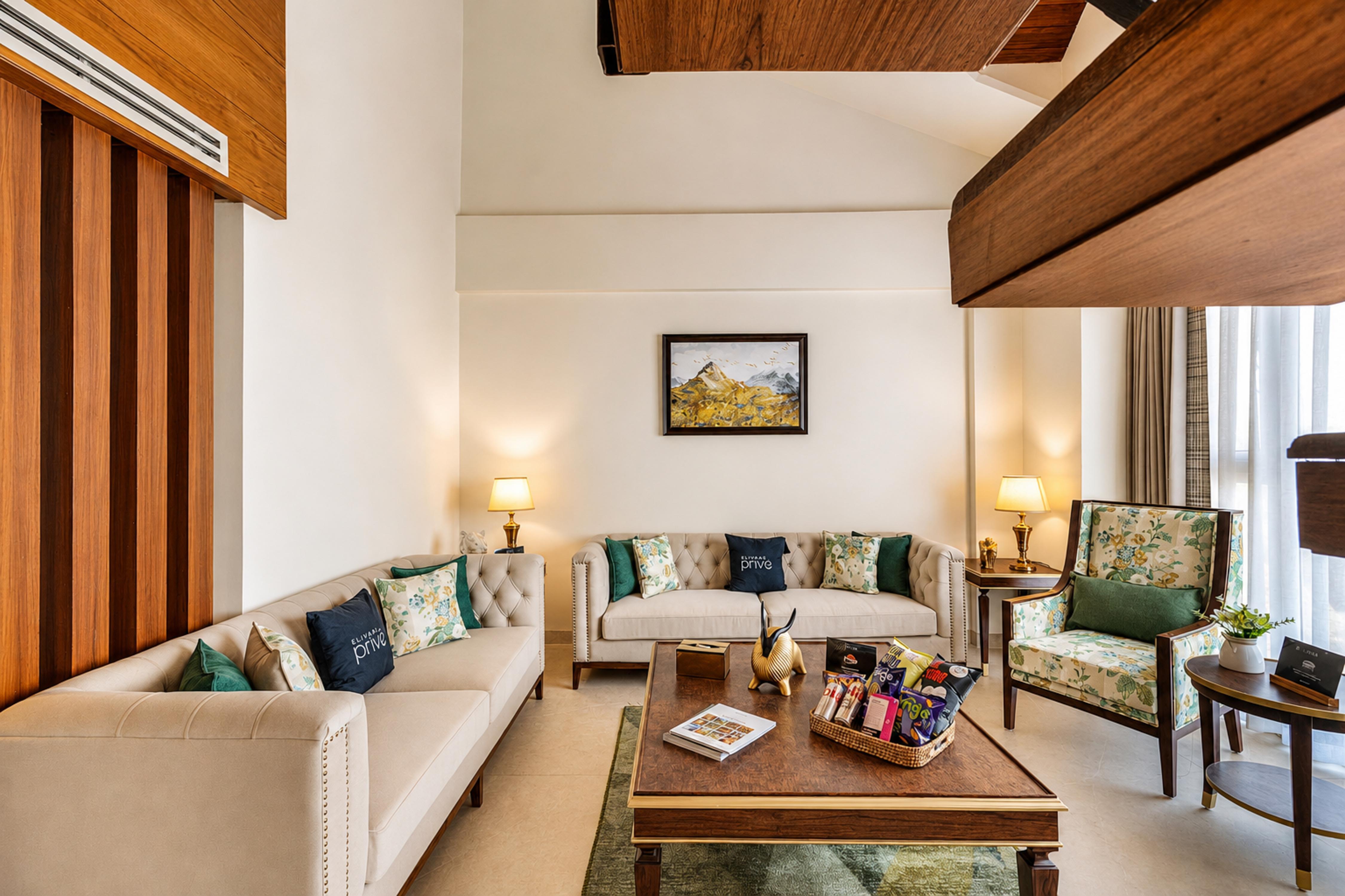 ELIVAAS Prive The Royce Silver Oak Imperial 4 BHK Apt With Sky Deck & Clubhouse - Tap to explore photos