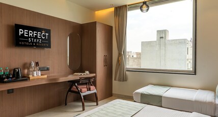 Perfectstayz Premium Vrindavan Room Type - Family Triple bedroom Perfectstayz Premium Vrindavan Room Type - Family Triple bedroom