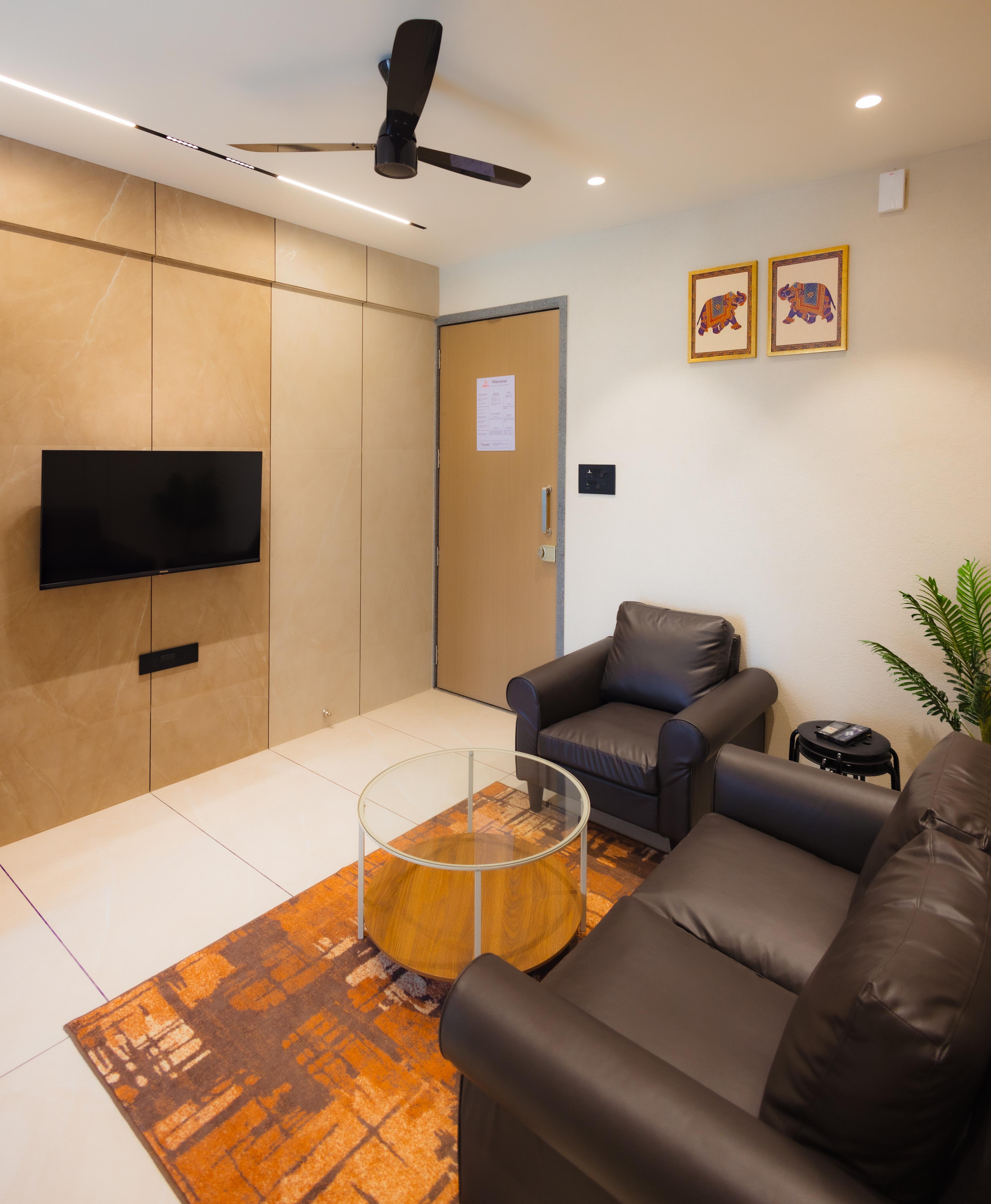 Nirrtul Crystal 1 BHK Apartment Cozy Quite - Tap to explore photos