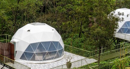 Santuario Resort & Spa Vagamon Room Type - Geodesic Dome with Balcony Santuario Resort & Spa Vagamon Room Type - Geodesic Dome with Balcony