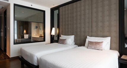 Movenpick Hotel Sukhumvit 15 Bangkok Room Type - Deluxe Twin - Child Sharing Bed Movenpick Hotel Sukhumvit 15 Bangkok Room Type - Deluxe Twin - Child Sharing Bed