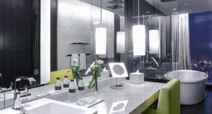 SOFITEL DUBAI DOWNTOWN Room Type - OPERA SUITE, Club Millsime access, 1 King Bed, Coastline View