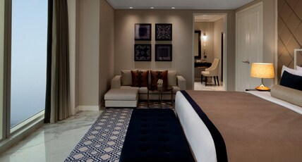 Taj Dubai Room Type - Grand Luxury Suite Burj View King Bed Taj Dubai Room Type - Grand Luxury Suite Burj View King Bed