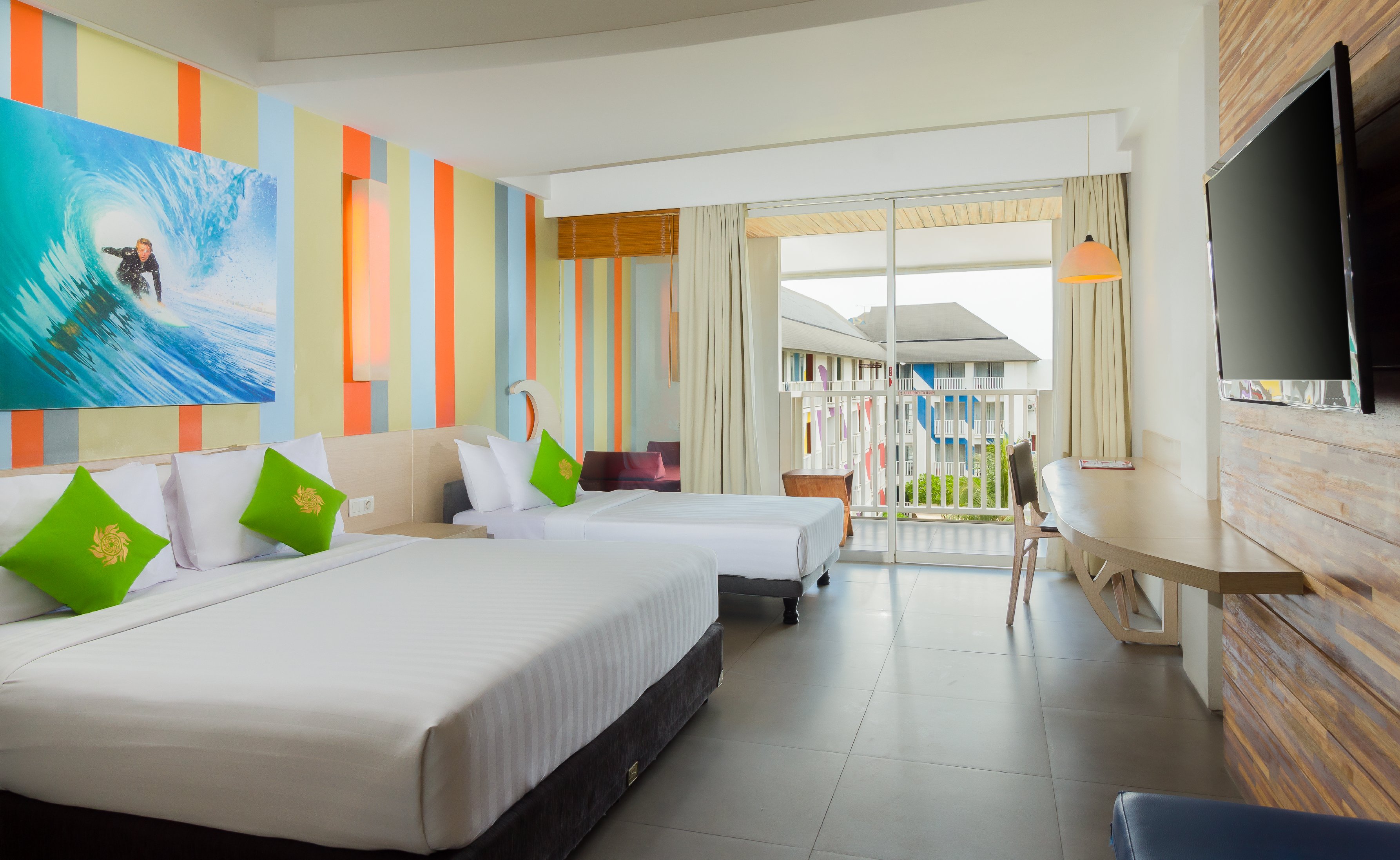 Bliss Surfer Hotel Legian Room Type - Triple Room